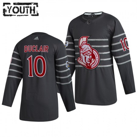 Ottawa Senators Dresy Anthony Duclair 10  Šedá Adidas 2020 NHL All-Star Authentic - Dětské